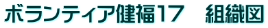 ボランティア健福１７　組織図